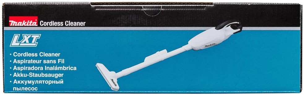 Makita DCL180ZW 18V Li-ION Akku Staubsauger DCL 180 ZW, Metall Kunststoff, 450 millimeters, Weiss