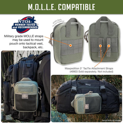 Maxpedition Beefy Pocket Organizer Tasche Einheitsgrösse Foliage Green, Einheitsgrösse Foliage Green