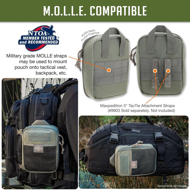 Maxpedition Beefy Pocket Organizer Tasche Einheitsgrösse Foliage Green, Einheitsgrösse Foliage Green
