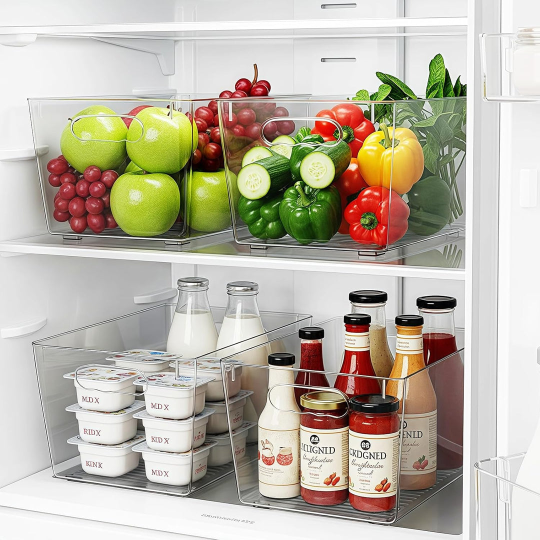 HPYLIF·H Kühlschrank Organizer, Küchen Organizer, Aufbewahrung Boxen für den Einsatz in Kühlschränke