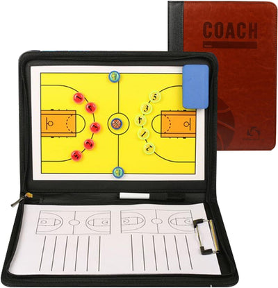 RoseFlower Basketball Taktikboard, Professional Basketball Taktikbrett Coach Board Magnetische Train