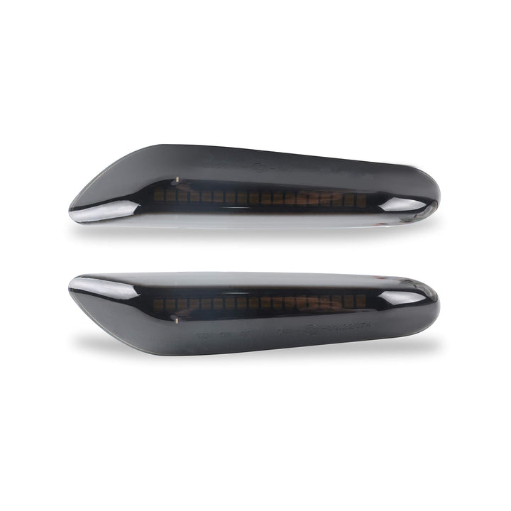 LLCTOOLS SLPRO LED Blinker Schwarz Smoke, Paar
