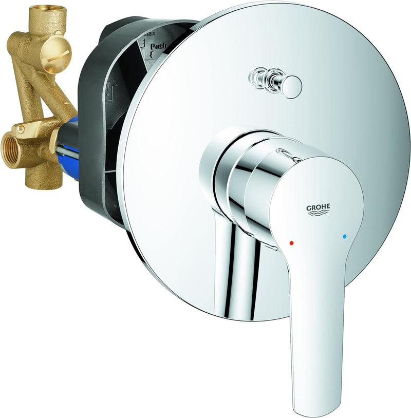 GROHE Start - Einhand-Wannenarmatur (DN 15, langlebige Oberfläche, 46 mm Keramikkartusche), chrom, 2