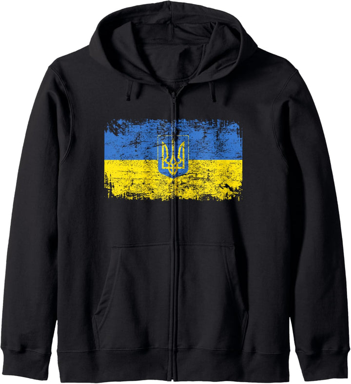 UKRAINE Flagge | Damen Herren Kinder UKRAINE Kapuzenjacke