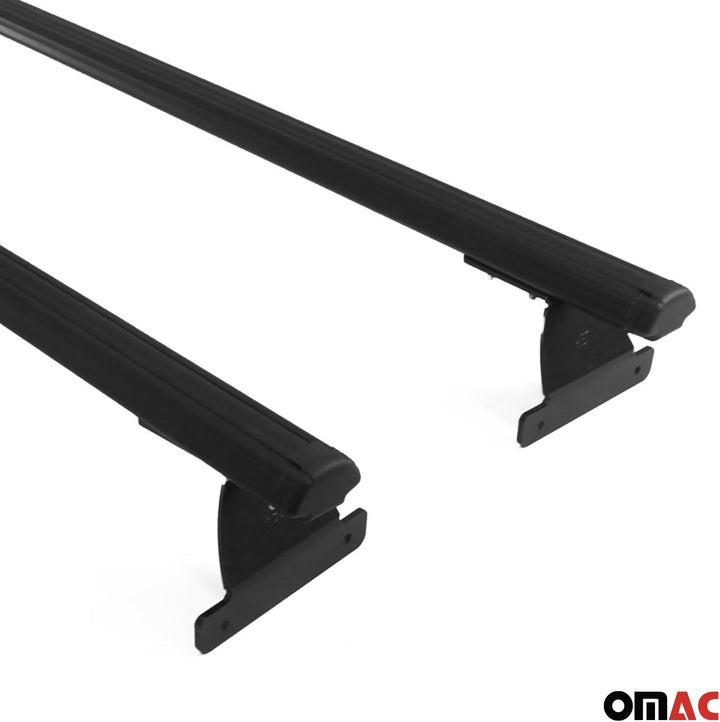 OMAC Heavy Duty Dachträger Querträger kompatibel mit Jeep Compass 2017-2025 – 2 Stangen – Aluminium