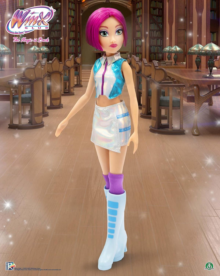 Winx Iconic Doll – Tecna with Signature Outfit & Articulated Joints – Classic 27cm Fashion Doll with