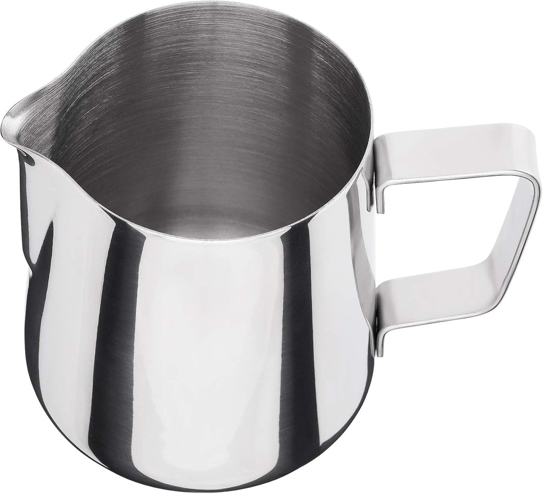 Luxpresso Milchkännchen / Aufschäumkännchen in Edelstahl Inhalt (350 ml - Standardmodell)