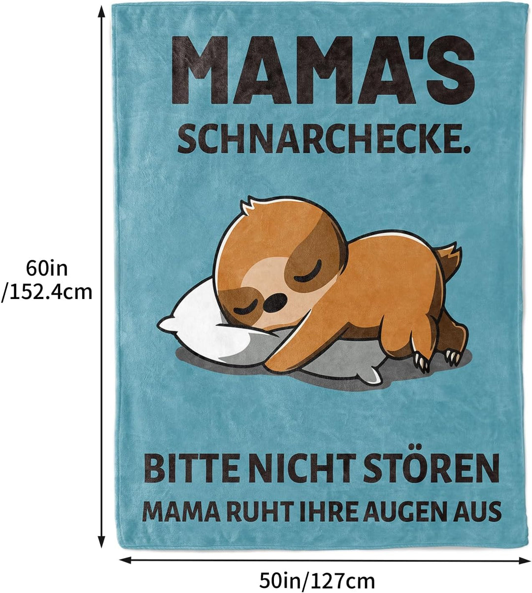 KAAYEE Muttertagsgeschenk, Kuscheldecke Muttertagsgeschenke für Mama, Geschenke für Mama zum Muttert