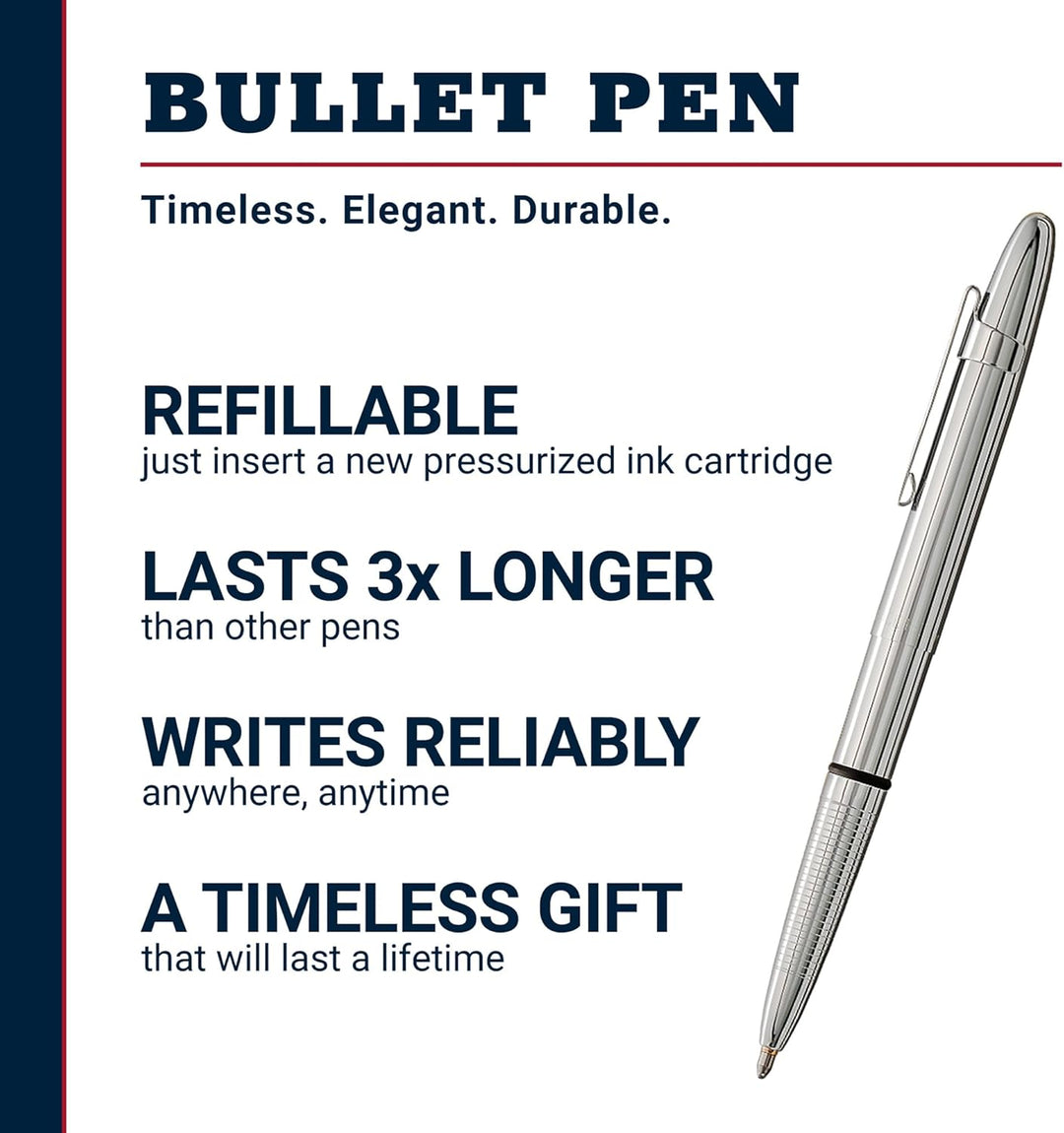 FISHER Space Pen Chrome Bullet Space Pen
