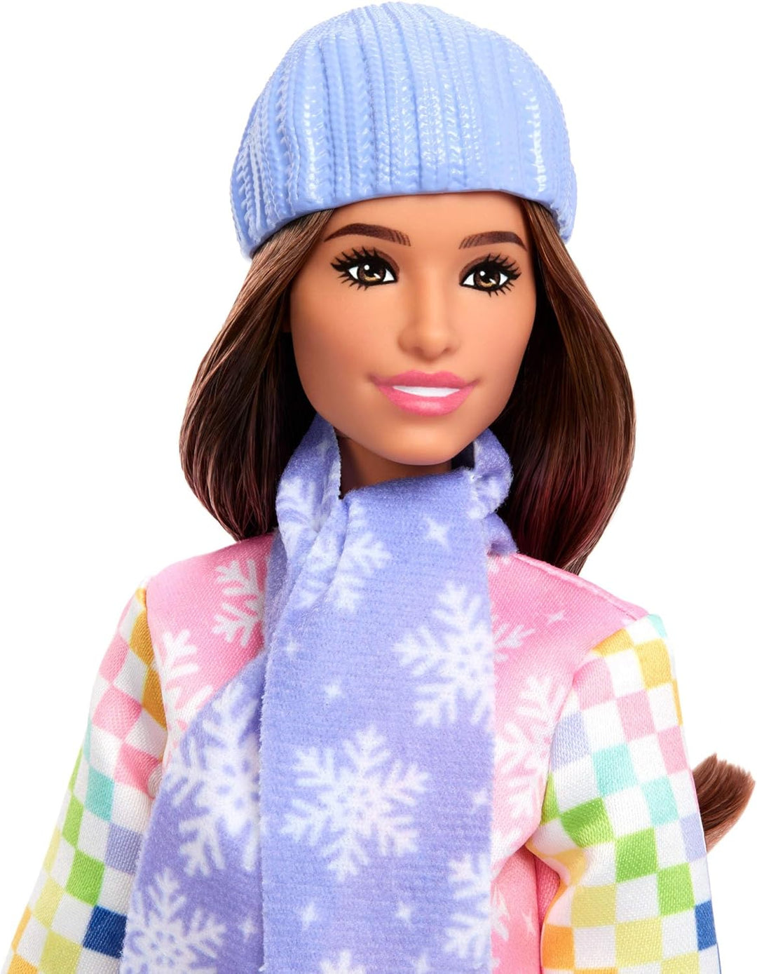 Barbie Karriere Snowboarderin-Puppe mit rosa Schneejacke, Hose und Stiefeln mit über 10 Zubehörteile