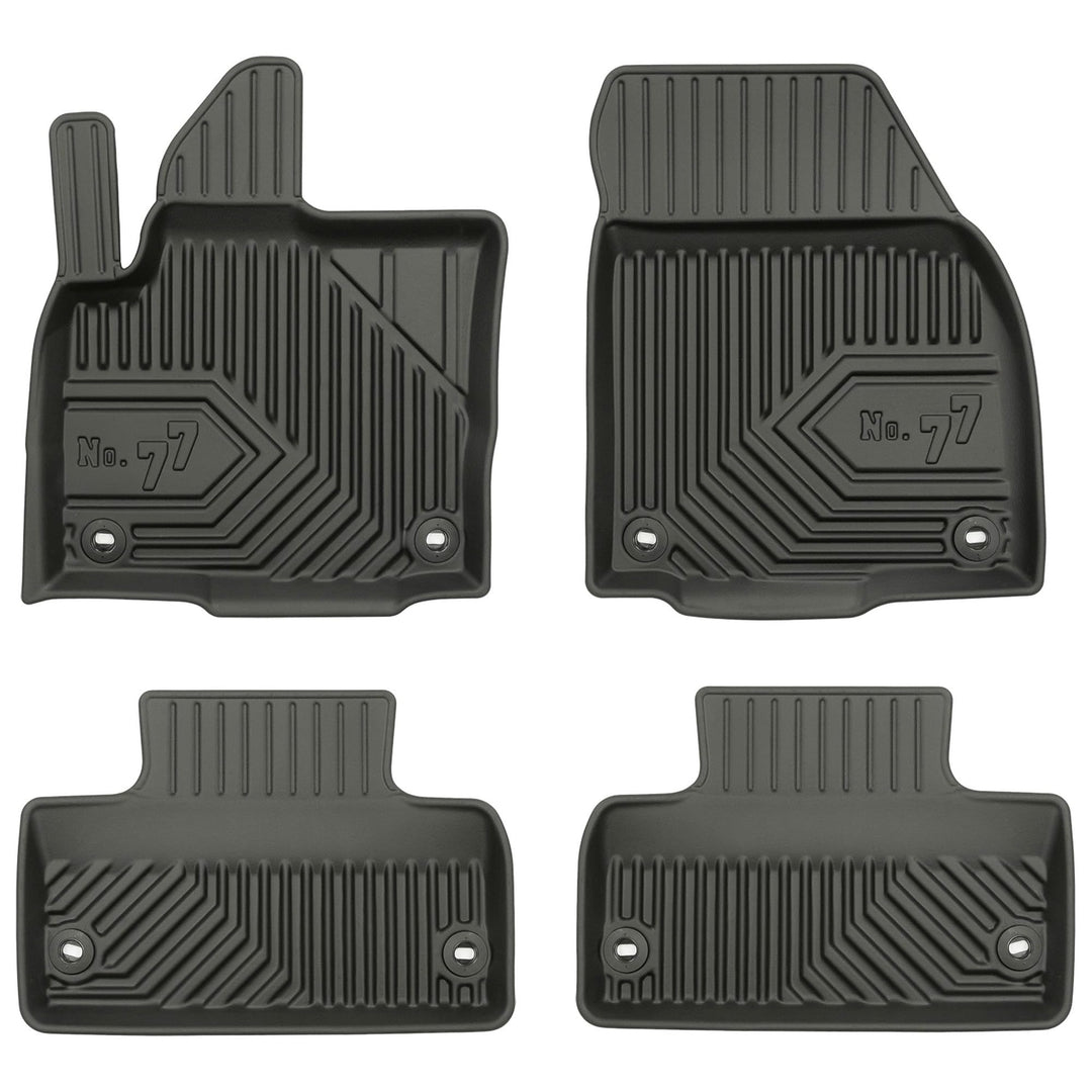 M MOTOS Gummimatten Auto Fussmatte passt für Land Rover Range Rover Evoque I 2011-2018 Verbessern Si