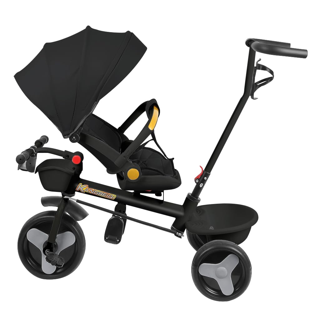 Kinderwagen, faltbar, für 0-36 Monate, 0-25 kg, Kombikinderwagen, kompakter Kinderwagen mit Sitz, Au