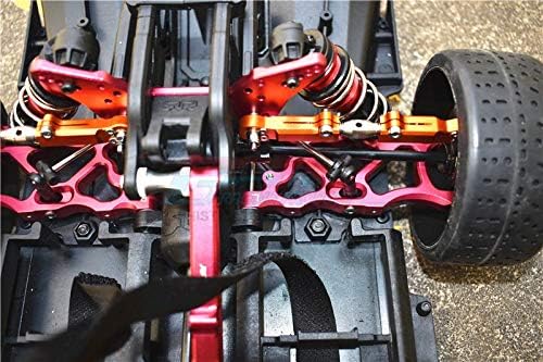 Arrma LIMITLESS/INFRACTION/TYPHON Tuning Teile Aluminum Rear Lower Arms - 2Pc Set Orange