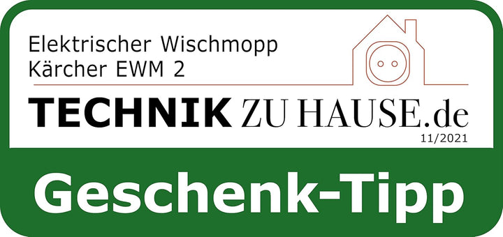 Kärcher Elektrischer Wischmopp EWM 2 – elektrischer und kabelloser Bodenreiniger für 60 qm – für eff