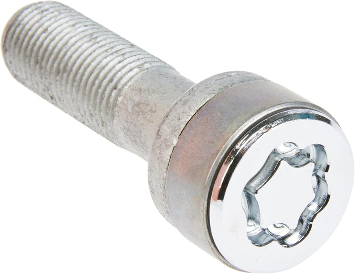 28017SL Radsicherungsbolzen SL (Ultra High Security) M14x1.5, Kugelsitz R14, Schaftlänge 45,0 mm, Ge