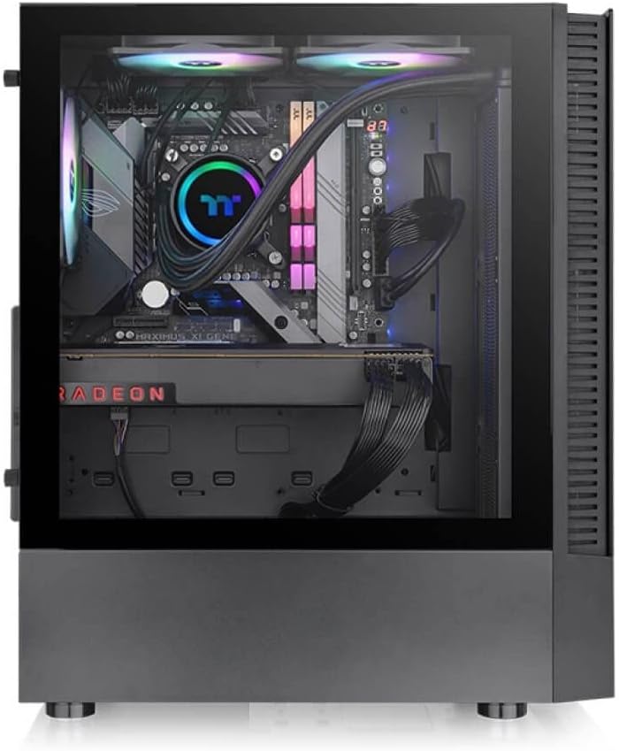 Thermaltake View 200 TG ARGB | ATX Mid Tower Chassis, CA-1X3-00M1WN-00