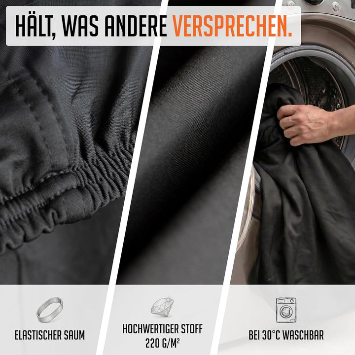 LIONSTRONG® Autoabdeckung Innenraum [HOCHWERTIGER Stoff 220 G/M²] - SUV-XL 7) SUV-XL, 7) SUV-XL