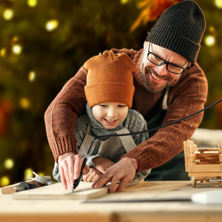 Multifunktionswerkzeug, Ginour 170 W Drehwerkzeug 8.000 bis 35.000rpm, mit 105 Zubehör und 4 Aufsätz