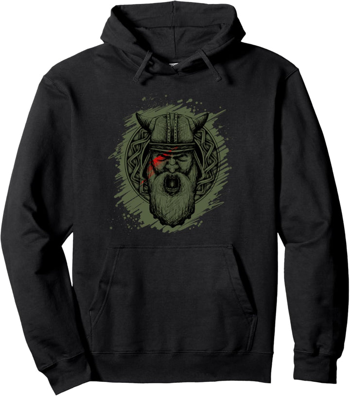 Odin Viking Geschenk Mythologie Viking Pullover Hoodie