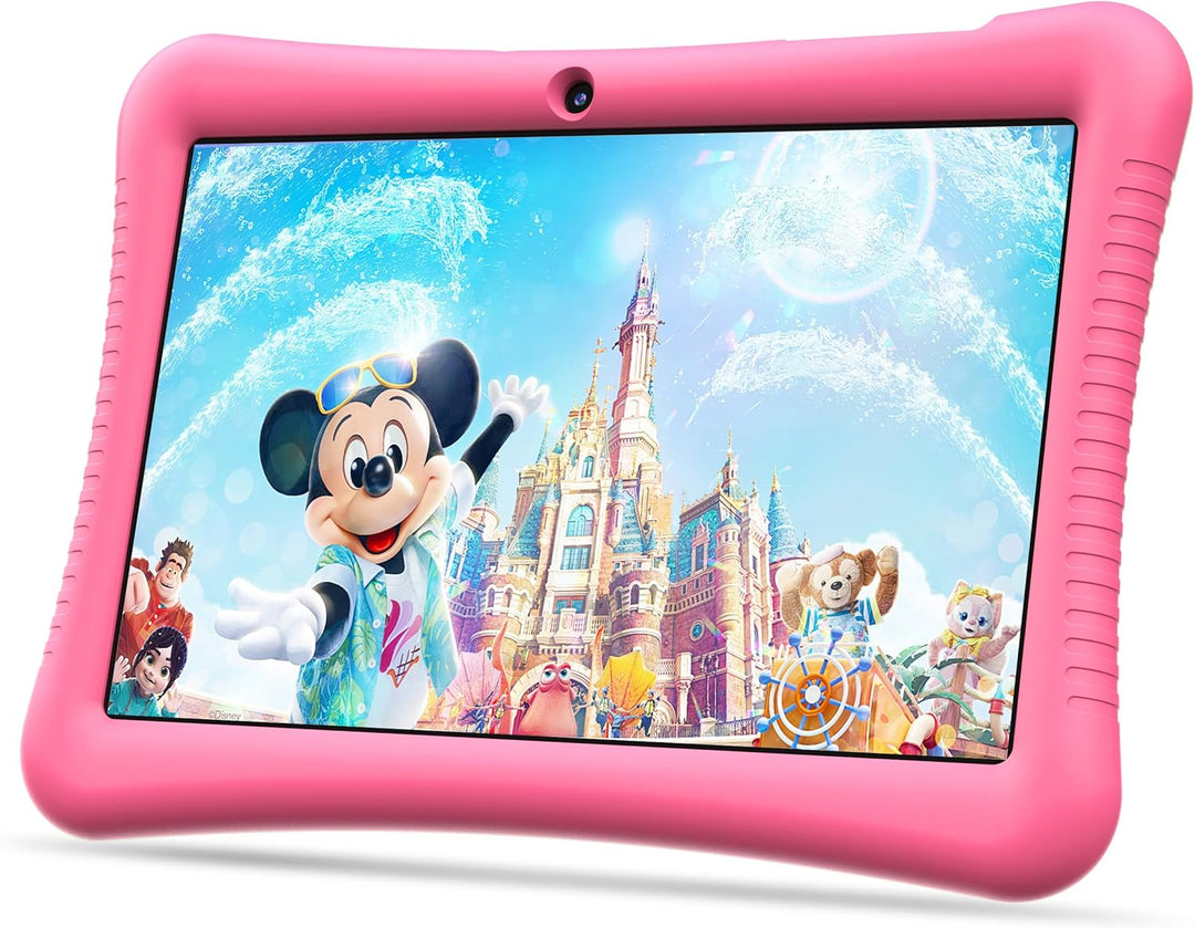 Semeakoko Kinder Tablet 10 Zoll Android 13, Kids Tablet Quad Core Processor 1.6GHz, 3GB RAM/32GB ROM