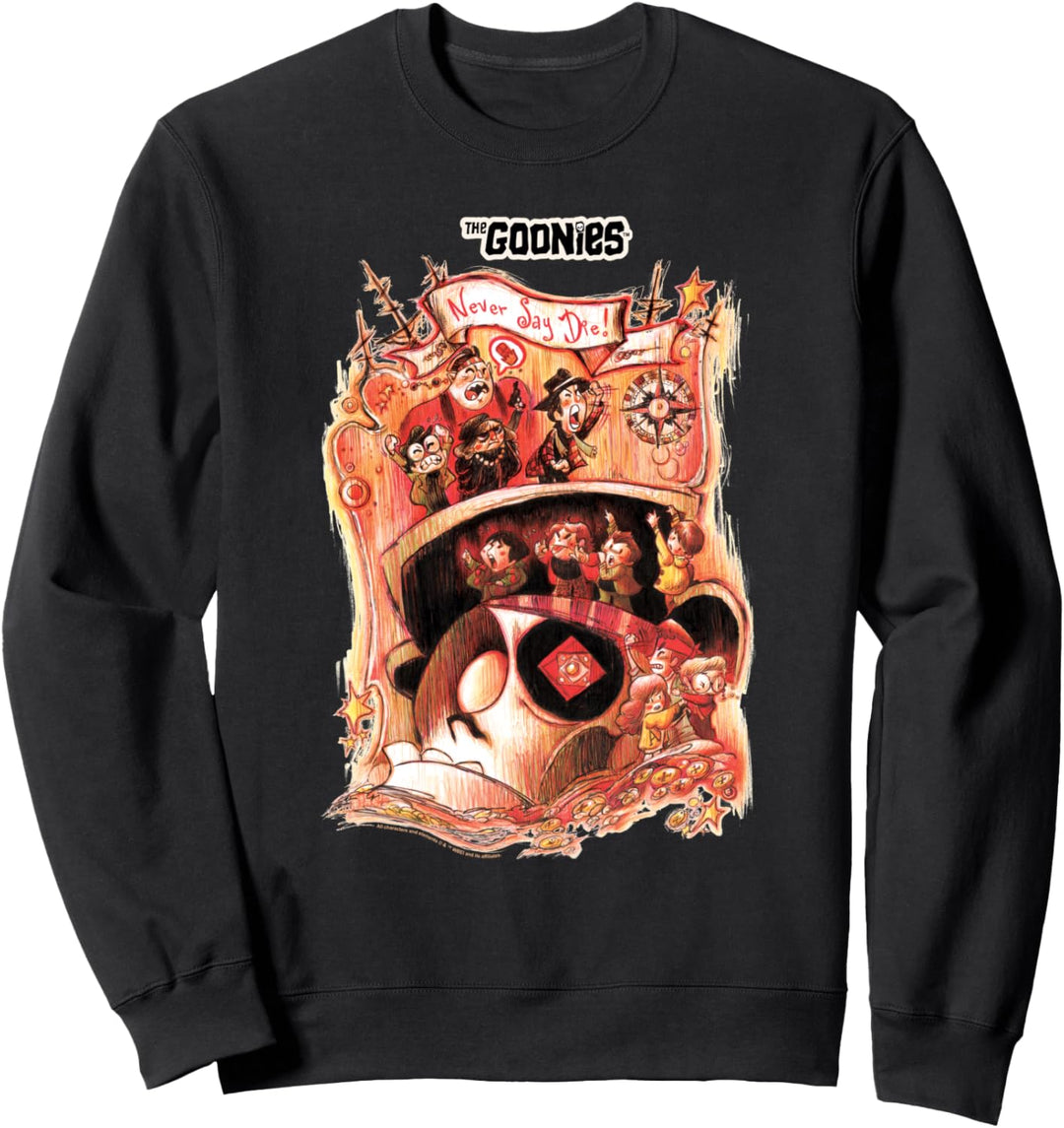 WB 100: The Goonies Never Say Die! Illustration Sweatshirt