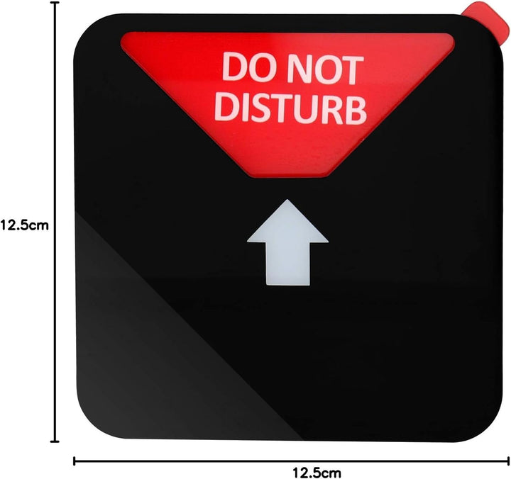 Kichwit Hinweisschild "Do Not Disturb", "Out of Office" Schild mit Aufschrift "Please Knock", in ein