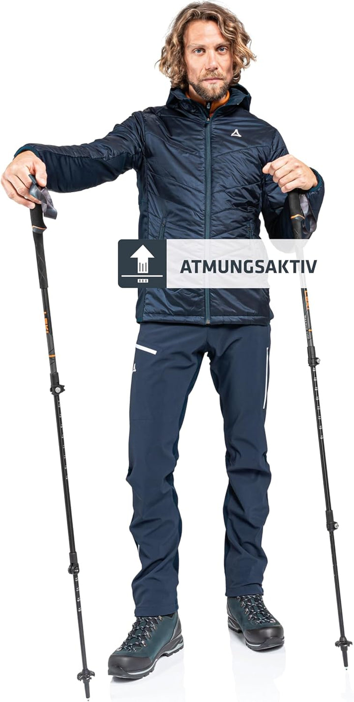 Schöffel Herren Hybrid Jacket Stams M, wasserabweisende, atmungsaktive Outdoorjacke, Funktionsjacke