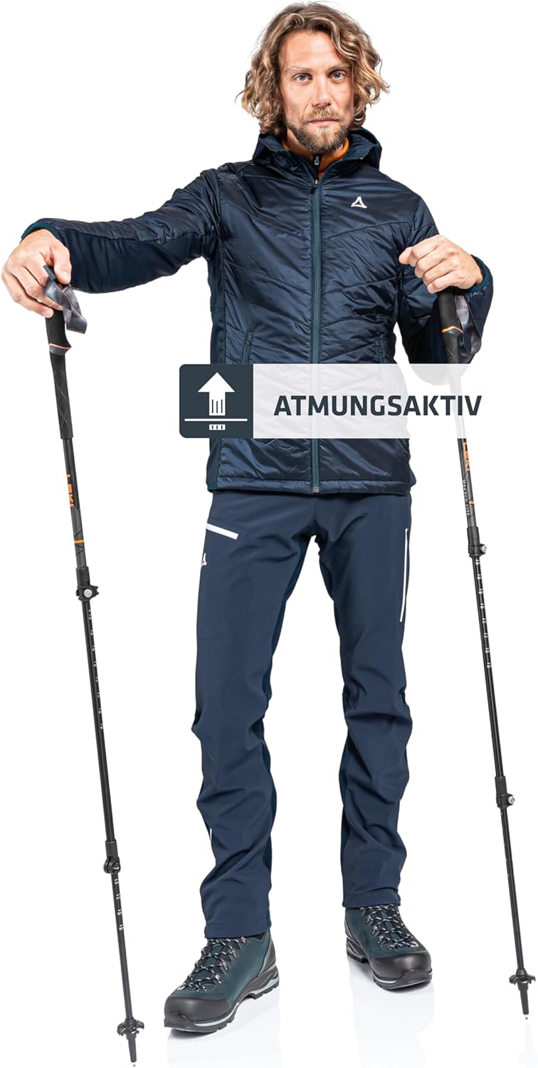 Schöffel Herren Hybrid Jacket Stams M, wasserabweisende, atmungsaktive Outdoorjacke, Funktionsjacke