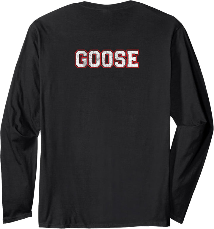 Top Gun Goose und Logo Langarmshirt