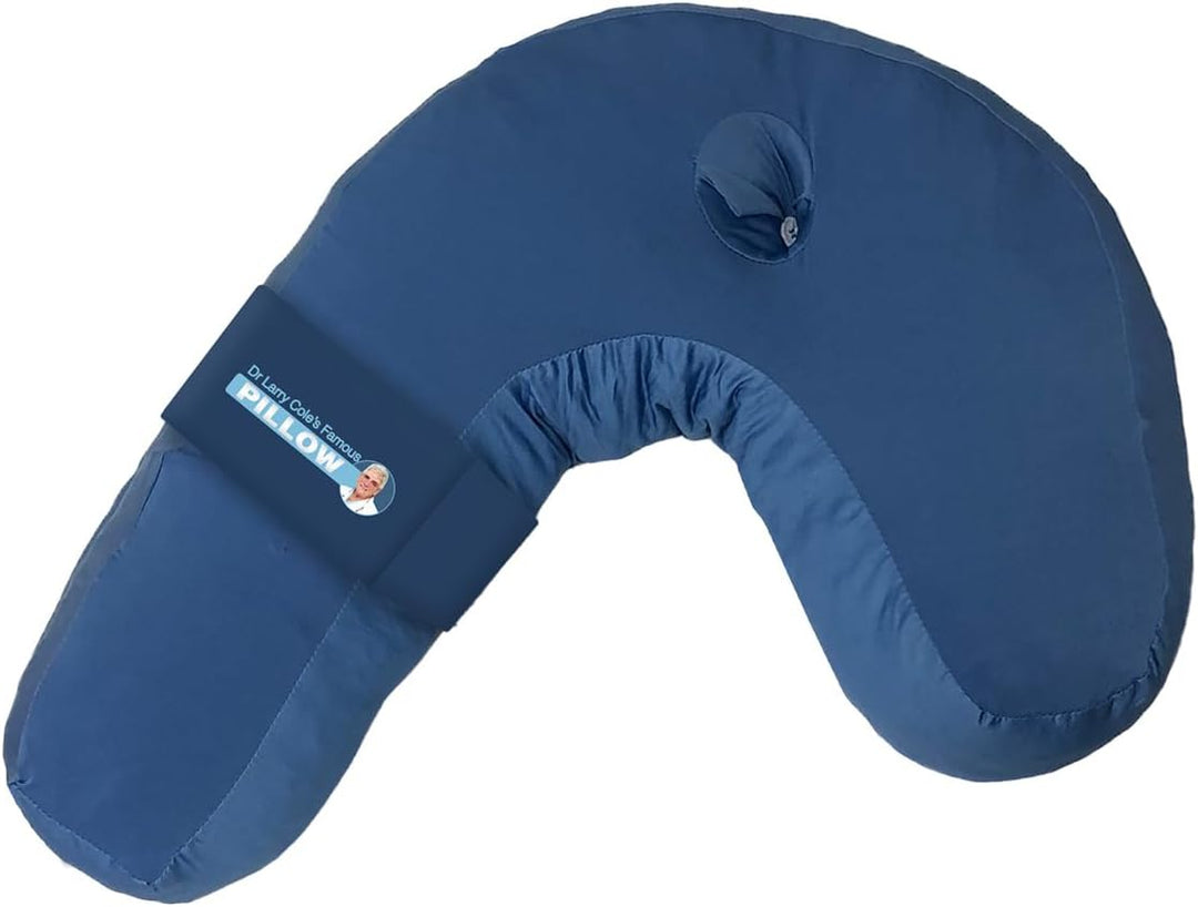 Side Sleeper Kissen für Seitenschläfer gegen Schnarchen - ergonomisches Nackenstützkissen aus Memory