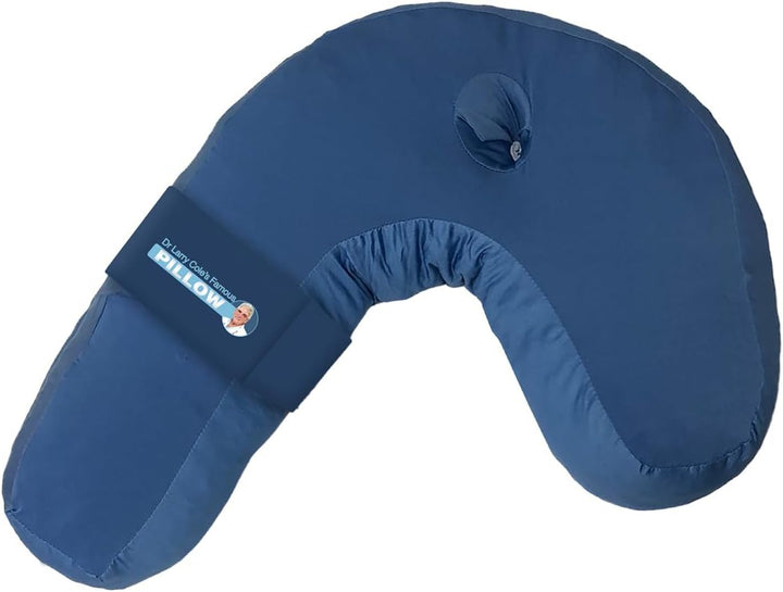 Side Sleeper Kissen für Seitenschläfer gegen Schnarchen - ergonomisches Nackenstützkissen aus Memory