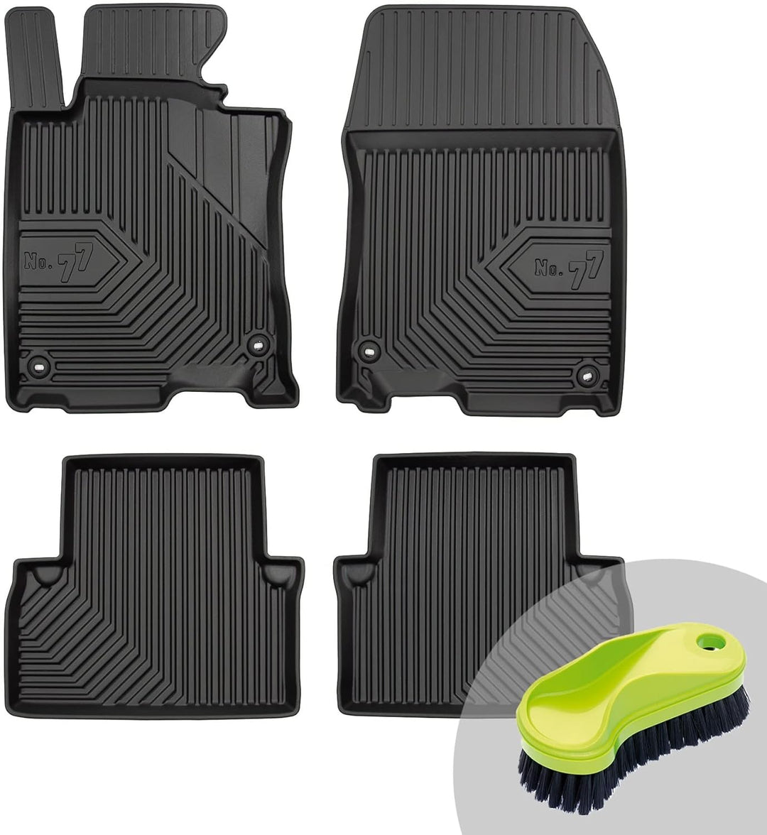 FROGUM No.77 Gummimatten Ganzjahresset von Auto Fussmatten Autofussmatten für Honda Accord VIII 2008