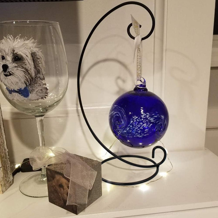 DaskFire Weihnachtsdekoration, Display-Ständer, 10 Stück, Eisen-Hängeständer, Regalhalter für Glasku