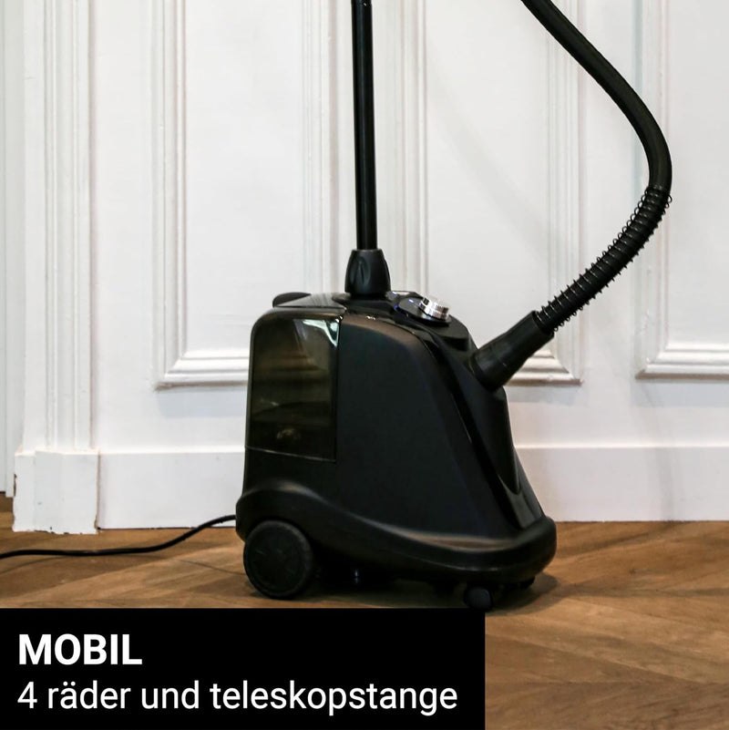 SteamOne - Professioneller Steamer & Dampfglätter T2000B - Vertikaler Dampfbügler mit 3,5l Wassertan