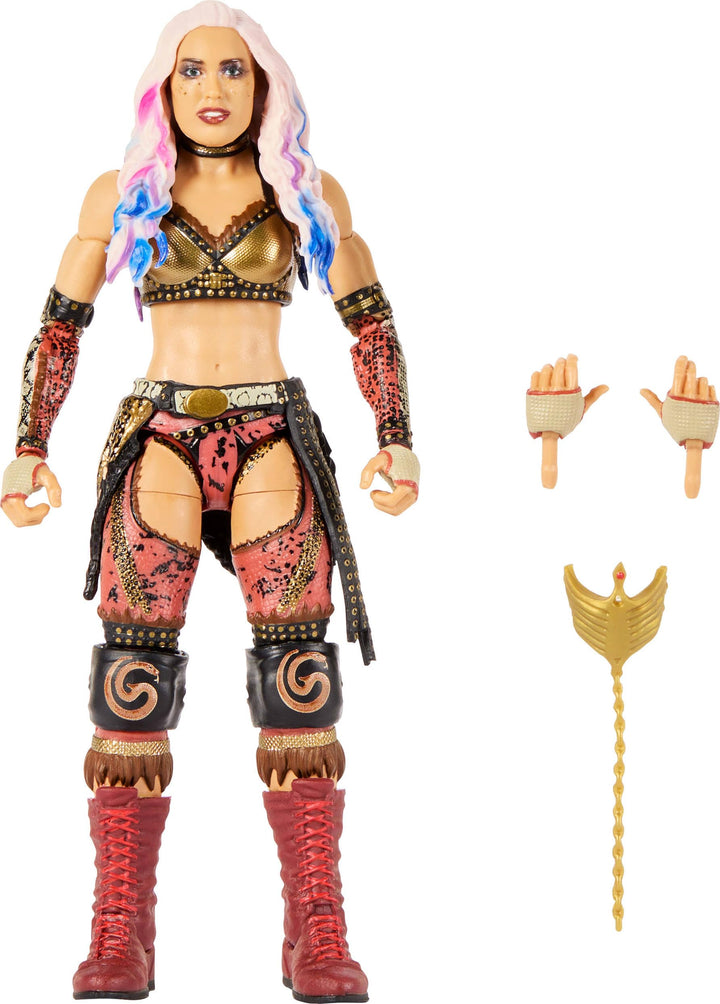 Mattel WWE Elite Actionfigur & Zubehör, Serie #125 Set, 15,2 cm grosses Sammlerstück Giulia mit 25 G