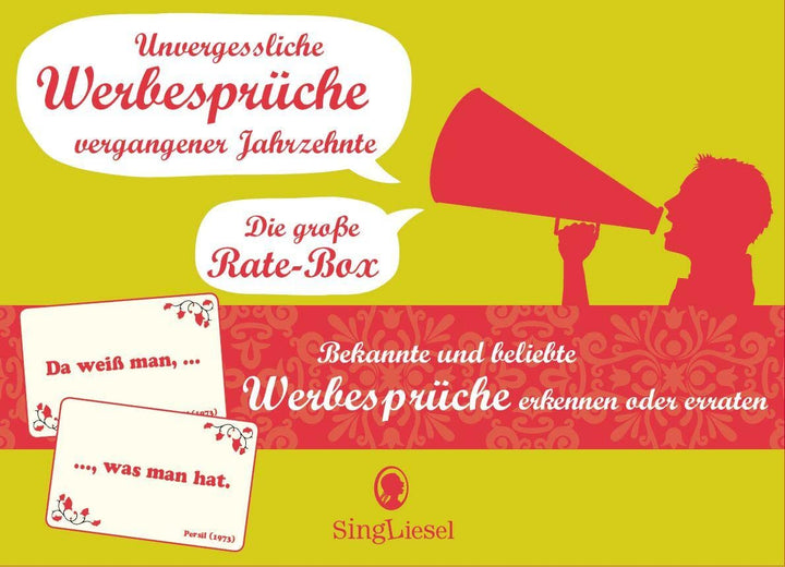 Werbesprüche vergangener Jahrzehnte – Nostalgisches Quiz- und Gedächtnistraining für Senioren und Er