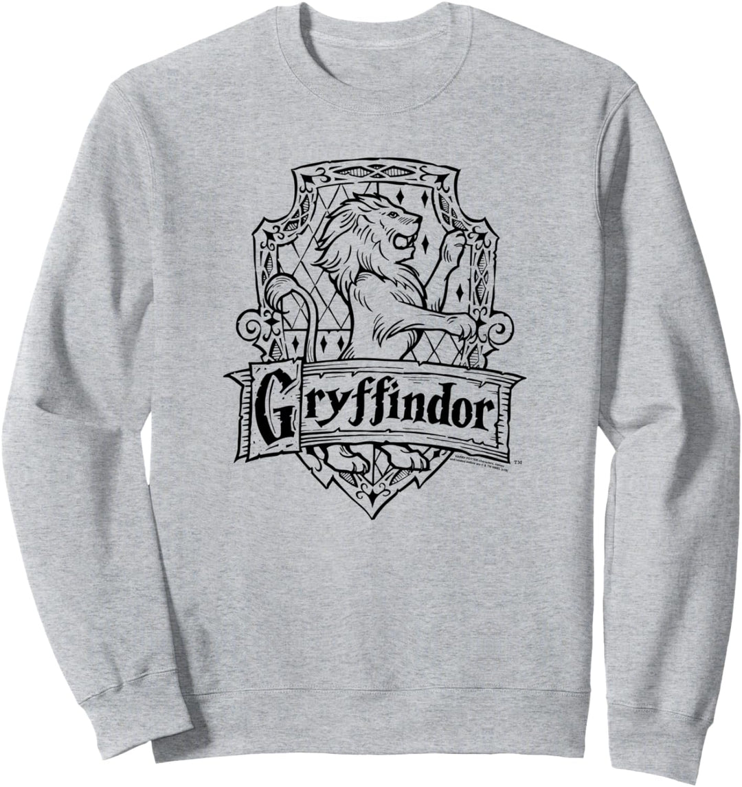 Harry Potter Gryffindor Drawn Logo Sweatshirt