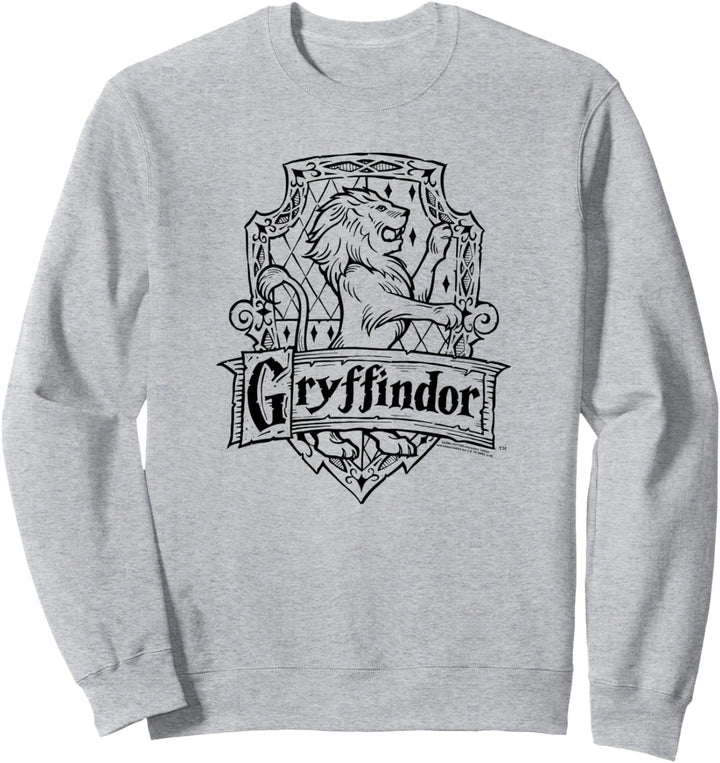 Harry Potter Gryffindor Drawn Logo Sweatshirt