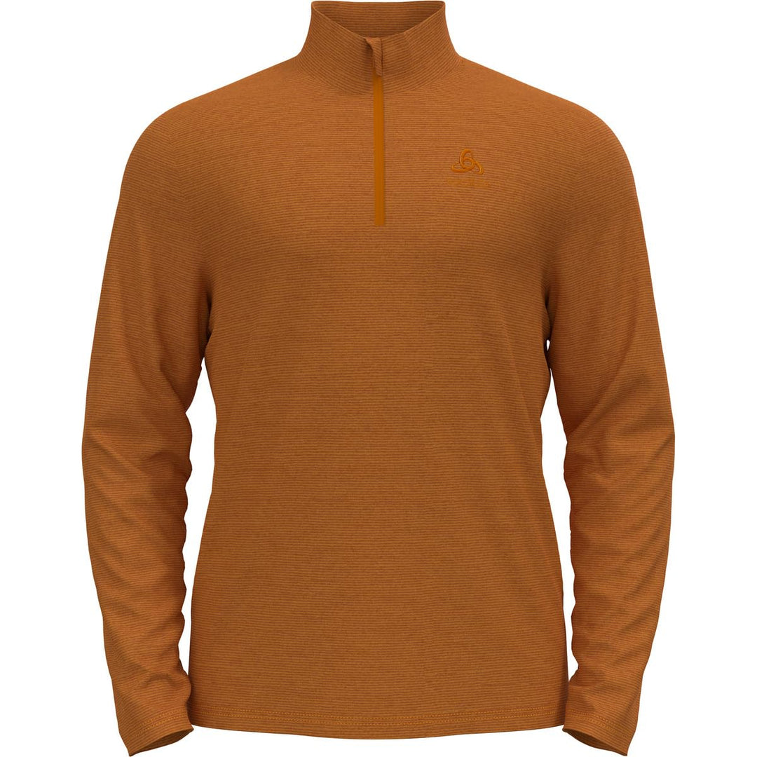 Odlo Herren Roy_542332 Mid Layer mit Reissverschluss (1er Pack) M Honey Ginger - Monk's Robe, M Hone