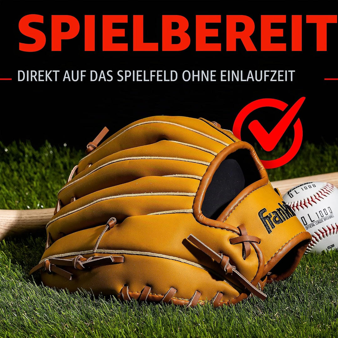 Franklin Sports Field Master Series Baseballhandschuh 28 cm Rechte Hand Wurf, 28 cm Rechte Hand Wurf