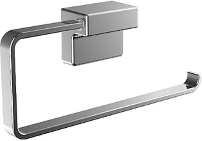EMCO Cue Handtuchring zur Wandmontage, eleganter Handtuchhalter mit Öffnung rechts, hochwertiger Gäs