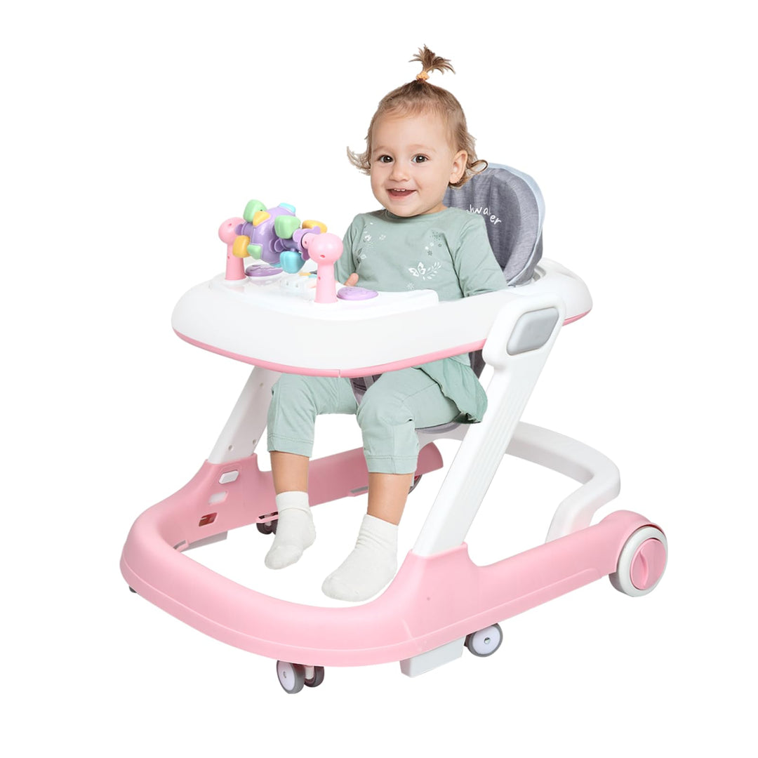Lauflernhilfe Babywalker und Lauflernwagen, Laufwagen Baby Walker für Kinder, Gehhilfen, Höhe einste