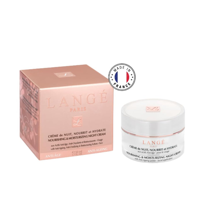 LANGE PARIS NÄHRENDE NACHTCREME/SPIELZENDREHEND, 50 ml