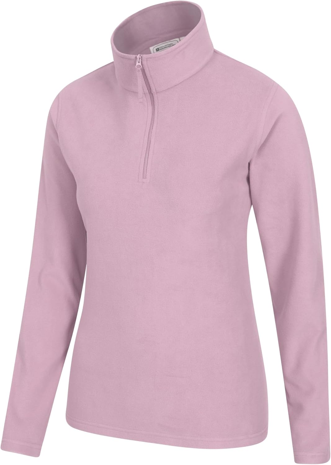 Mountain Warehouse Camber Womens Fleece - Lightweight Ladies Casual Sweater Top, Breathable, Zip Nec