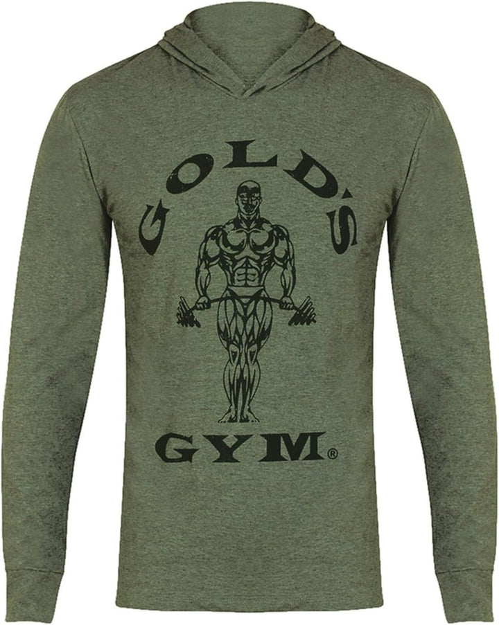 Golds Gym Herren Ggtop009 Unterhemd M Armee Mergel, M Armee Mergel