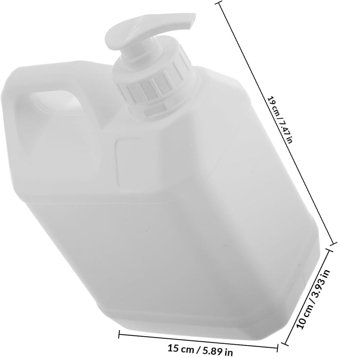 BESPORTBLE Weisser 2l Schaumspender aus Kunststoff mit Einfachem Pumpendesign und Leicht zu Reinigen