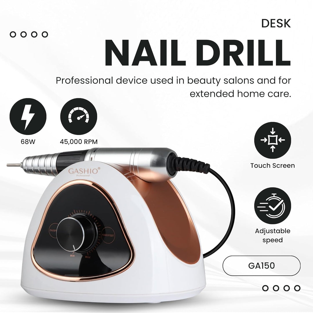 Nagelfräser für Gelnägel | Nail Drill 68W | Elektrische Nagelfeile | Maniküre Pediküre Set Elektrisc