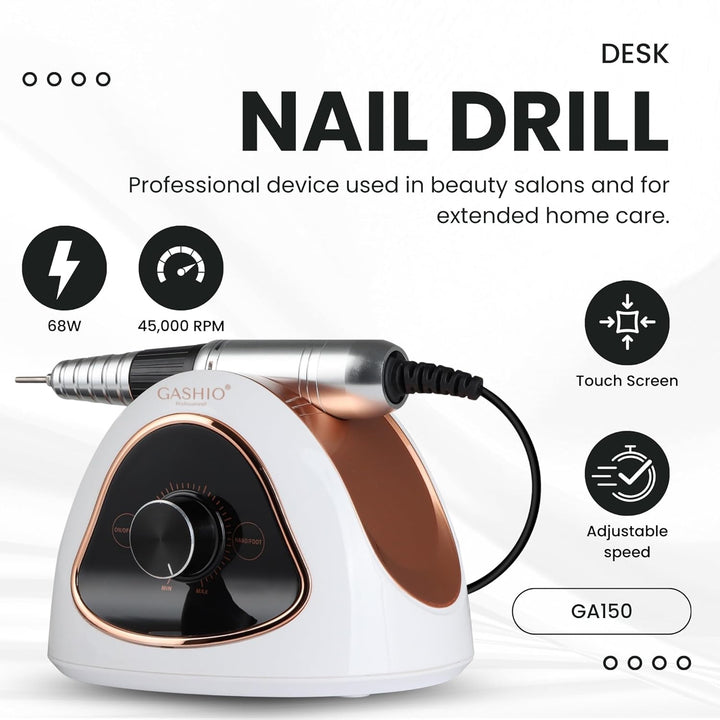 Nagelfräser für Gelnägel | Nail Drill 68W | Elektrische Nagelfeile | Maniküre Pediküre Set Elektrisc