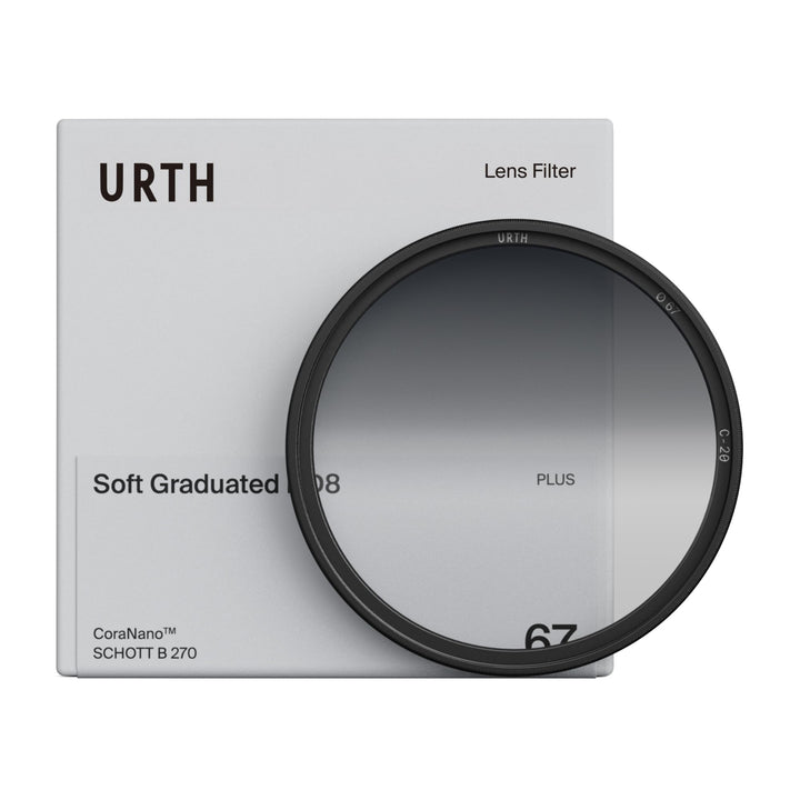 Urth 67 mm Grauverlaufsfilter Soft ND8 GND Filter (Plus+) 67mm, 67mm