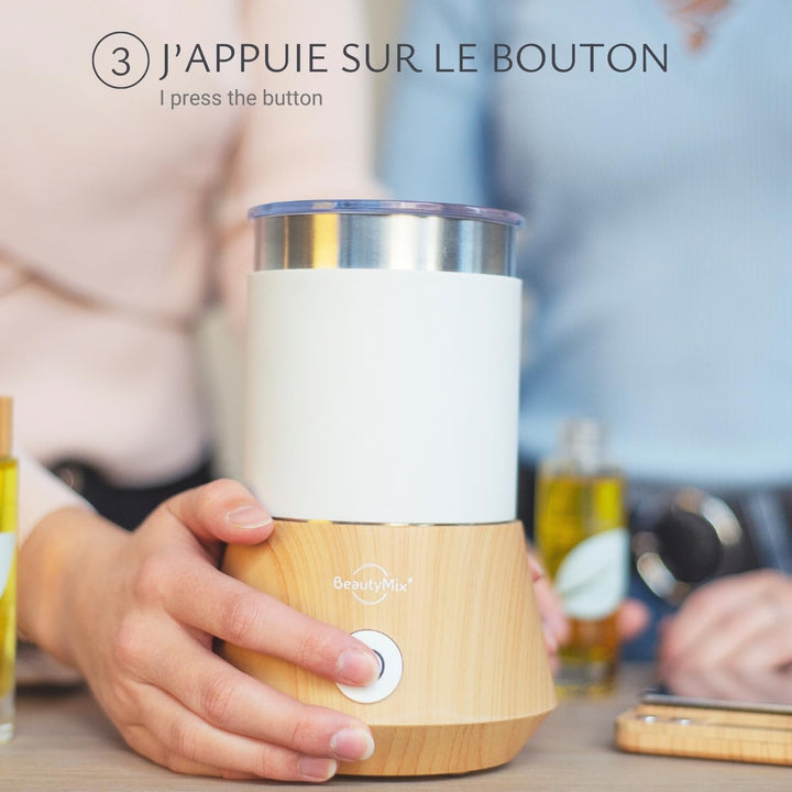 BeautyMix Roboter mit Präzisionswaage - Der hausgemachte Kosmetikroboter - Ideal für die schnelle un